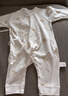 童顏嬰兒連體衣春秋冬季純棉新生兒衣服初生寶寶蝴蝶哈衣和尚服 2件套 曬單實(shí)拍圖