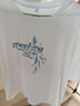 真維斯（Jeanswest）100%全棉短袖女款夏季2026新款寬松小個(gè)子韓版t恤女裝落肩半袖衫 白色 星河月夜_Z 2XL 曬單實(shí)拍圖