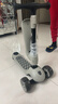 貝易BEIESTATE至尊滑板車(chē) 1-14歲兒童溜溜車(chē)可折疊可拆卸二合一寶寶禮物 云母灰 曬單實(shí)拍圖