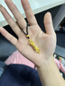 中國(guó)黃金（CHINA GOLD）黃金吊墜女古法金剛杵足金降魔杵金項(xiàng)鏈送女朋友送老婆生日禮物 古法金大金剛杵項(xiàng)鏈 曬單實(shí)拍圖
