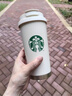 星巴克（Starbucks）杯子節日禮物不銹鋼保溫杯情侶對杯禮盒咖啡杯辦公戶(hù)外水杯伴手禮 白金女神+袋子 曬單實(shí)拍圖