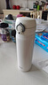 膳魔師（THERMOS）保溫杯男女不銹鋼水杯子大容量保冷防漏彈蓋學(xué)生520禮物JNL系列 椰奶灰(501-MTWH)500ml 500ml 曬單實(shí)拍圖