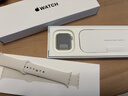 Apple/蘋(píng)果 Watch SE 3 智能手表GPS+蜂窩款40毫米星光色鋁金屬表殼星光色運動(dòng)型表帶M/L MEPN4CH/B 曬單實(shí)拍圖