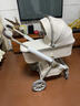 哈卡達妙靈嬰兒推車(chē)新生寶寶雙向高景觀(guān)睡籃輕便嬰兒車(chē) 大象灰二合一 曬單實(shí)拍圖