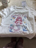 真維斯女童t恤短袖中大童寬松夏裝上衣兒童洋氣休閑半袖女孩夏季運動(dòng)服 曬單實(shí)拍圖