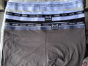 貓人男士?jì)妊澞屑兠奁浇莾妊澓兴廃S芪養護襠10A級抗菌四角短褲衩頭 【咖色+黑色+深灰+焦糖】 4條 2XL 【建議體重125-145斤】 曬單實(shí)拍圖