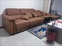 全友家私意式極簡(jiǎn)靠墻太空艙客廳電動(dòng)真皮沙發(fā)多功能沙發(fā)智能同款 新西蘭進(jìn)口頭層牛皮-羽絨填充-三層填充 四人位 【爆款重現全新升級】3.42米四人位-雙功能 曬單實(shí)拍圖