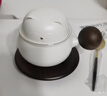 叁旬 招財貓茶杯陶瓷茶水分離咖啡杯水杯辦公室泡茶杯可愛(ài)創(chuàng  )意杯子 曬單實(shí)拍圖