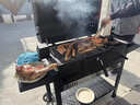 FIREPLUS燃客家用燒烤爐別墅庭院炭烤爐大型10人戶(hù)外烤爐美式燒烤架燜烤爐 奧利爾燒烤爐+工具箱+烤支+煎盤(pán)+防雨罩 曬單實(shí)拍圖
