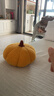 皮爾卡丹（pierre cardin）北歐ins風(fēng)可愛(ài)南瓜抱枕毛絨創(chuàng  )意客廳沙發(fā)靠墊床頭裝飾-黃 曬單實(shí)拍圖