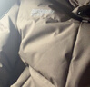 波司登（BOSIDENG）新款羽絨服男女同款運動(dòng)系列短款無(wú)帽90絨加厚年輕時(shí)尚外套 暮秋褐7E16 XS 155/80A 體重約100斤以?xún)?曬單實(shí)拍圖
