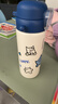 FGA富光兒童雙飲保溫杯藍色500ML+富光兒童吸管塑料杯白色650ML 曬單實(shí)拍圖