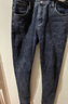 真維斯（Jeanswest）牛仔褲女長(cháng)褲加厚加絨褲女高腰冬季顯瘦修身小腳褲子女藍灰色30 曬單實(shí)拍圖