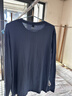 班尼路（Baleno）長(cháng)袖t恤男春秋季重磅潮流純棉高級感男裝衣服青少年男士打底衫 曬單實(shí)拍圖