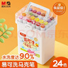 晨光（M&G）文具易可洗水性馬克筆24色優(yōu)握三角桿學(xué)生兒童畫(huà)筆記號筆熒光筆涂鴉手繪開(kāi)學(xué)生日禮物APMV0972 曬單實(shí)拍圖