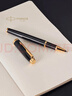 派克（PARKER）【3.8女神節禮物】簽字筆 時(shí)尚商務(wù)辦公送禮生日禮物高顏值 IM純黑麗雅金夾寶珠筆+流光禮盒 曬單實(shí)拍圖