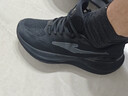 鴻星爾克天馬3跑鞋男秋冬季新款輕便軟底運動(dòng)鞋緩震跑步鞋子男款透氣男鞋 正黑 黑馬色 42 曬單實(shí)拍圖