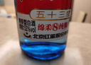 紅星二鍋頭 藍瓶綿柔8陳釀 清香型白酒 53度 500ml 單瓶裝 純糧口糧酒 曬單實(shí)拍圖