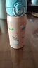 膳魔師（THERMOS）兒童吸管保溫杯316L不銹鋼帶杯套幼兒園寶寶學(xué)生杯便攜上學(xué)TCKI 曬單實(shí)拍圖