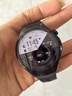 華為（HUAWEI）【38女神節禮物】WATCH 5智能手表鴻蒙AI運動(dòng)eSIM獨立通話(huà)X-TAP智感窗體溫血氧呼吸監測腕上小藝 46mm蒼穹黑-黑色氟橡膠表帶 曬單實(shí)拍圖
