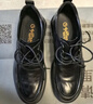 金利來(lái)（Goldlion）【春夏煥新】男鞋都市正裝皮鞋舒適耐磨德比鞋50823024401A黑色41 曬單實(shí)拍圖