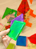 布魯奇鉆面彩窗磁力片兒童玩具男孩3-6歲磁力積木益智玩具1-3歲生日禮物 曬單實(shí)拍圖