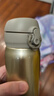 膳魔師（THERMOS）不銹鋼保溫杯簡(jiǎn)約輕量彈蓋水杯車(chē)載便攜生日禮物學(xué)生可刻字JNL JNL-501金色 500ml 曬單實(shí)拍圖
