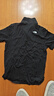 北面（The North Face）男Misty美利奴羊毛休閑短袖Polo衫戶(hù)外休閑運動(dòng)|8BYK JK3/宇宙黑 L /175 曬單實(shí)拍圖