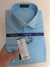杉杉DP免燙長(cháng)袖襯衫男士純棉淺綠色秋季休閑商務(wù)高檔防皺中年全棉襯衣 FQC22106219長(cháng)袖 40 曬單實(shí)拍圖