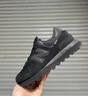 NEW BALANCE NB官方男鞋女鞋春季復古百搭舒適網(wǎng)面透氣厚底休閑鞋574LG系列 黑色 U574LGMT 44 (腳長(cháng)28cm) 曬單實(shí)拍圖