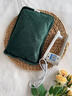 奧克斯電熱水袋暖寶寶充電暖肚子熱敷袋理療袋暖手寶頸椎專(zhuān)用暖水袋 復古綠【絨布熱水袋】一體式 曬單實(shí)拍圖