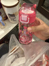 私家良品草莓熊兒童水杯吸管杯子男女tritan耐高溫幼兒園小學(xué)生上學(xué)專(zhuān)用壺 曬單實(shí)拍圖