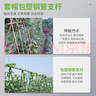包塑鋼管園藝支架桿黃瓜豆角葡萄種菜爬藤架綠植架攀爬架 直徑20mm 長(cháng)度180cm【10支裝】 曬單實(shí)拍圖