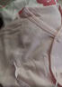 貝瑞加（Babyprints）寶寶上衣2件裝純棉嬰兒半背衣A類(lèi)新生兒護肚系帶和尚服 粉52 曬單實(shí)拍圖