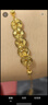 周六福錢(qián)多多黃金手鏈女足金五帝錢(qián)生日禮物計價(jià)A0715198 約3.16g 曬單實(shí)拍圖