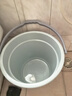 福愛(ài)家20L大號加厚提水桶洗衣桶塑料儲水桶洗澡桶拖把桶洗車(chē)桶泡腳桶 曬單實(shí)拍圖