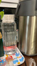 樂(lè )美雅玻璃水壺冷水壺涼水杯家用冰箱大容量茶壺四方透明1.1L涼水壺 曬單實(shí)拍圖