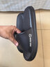 大嘴猴（paul frank）拖鞋男夏季室內居家踩屎感涼拖鞋 黑 42-43  曬單實(shí)拍圖