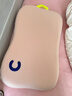 可韻（CORY）兒童枕頭寶寶嬰兒學(xué)生可水洗透氣1-3-6-12歲硅膠枕頭護脊 嬰童粉 曬單實(shí)拍圖