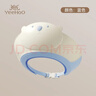 英氏（YEEHOO）寶寶洗頭帽防水護耳洗頭神器嬰兒洗澡小孩硅膠可調節洗發(fā)浴帽 小白熊洗頭帽 曬單實(shí)拍圖