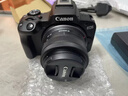 佳能（Canon）r50微單相機 4K數碼高清旅游vlog視頻學(xué)生美顏 R50入門(mén)級直播相機 三八女神節禮物 R50黑色18-45 STM鏡頭套機 套餐一【128G內存卡~攝影包+卡通禮+備用電池】 曬單實(shí)拍圖