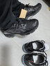 亞瑟士ASICS男鞋女鞋復古休閑鞋百搭運動(dòng)鞋慢跑鞋老爹鞋 GEL-NYC 黑色/黑色 42.5 曬單實(shí)拍圖