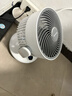 夏普小風(fēng)鈴空氣循環(huán)扇電風(fēng)扇家用小型風(fēng)扇桌面臺式靜輕音99檔風(fēng)速抑菌大風(fēng)量一級能效PJ-CA230A-C 曬單實(shí)拍圖