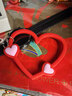 CASETIFY【新品上市】心形手機腕帶 適用于iPhone全系列手機配件 多功能手機掛環(huán)腕帶 浪漫紅 曬單實(shí)拍圖