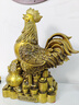 天祥緣 銅雞擺件黃銅大公雞生肖雞吉祥物家居客廳玄關(guān)店鋪公司開(kāi)業(yè)禮品 30號銅聚寶盆財雞 曬單實(shí)拍圖