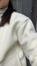 MUJI女士外套 長(cháng)毛抓絨 夾克 秋季新款 象牙色 M 曬單實(shí)拍圖