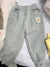 巴拉巴拉balaOne兒童長(cháng)褲女童寬松運動(dòng)束腳褲加絨保暖2025冬208425108010 曬單實(shí)拍圖