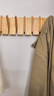 瑜品佳實(shí)木掛鉤玄關(guān)入戶(hù)臥室掛衣鉤墻上木質(zhì)掛衣架壁掛創(chuàng  )意墻壁衣帽掛鉤 鋼琴鍵掛衣鉤【八鉤 原木色】 曬單實(shí)拍圖
