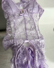 霏慕情趣內衣性感睡衣睡裙深V吊帶蕾絲sm羞恥攻速戰袍女用品7801紫 曬單實(shí)拍圖