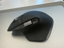 羅技（Logitech）大師系列 MX Master 3S 無(wú)線(xiàn)藍牙鼠標 人體工學(xué) 辦公 靜音鼠標 高端 石墨黑 帶無(wú)線(xiàn)接收器 曬單實(shí)拍圖